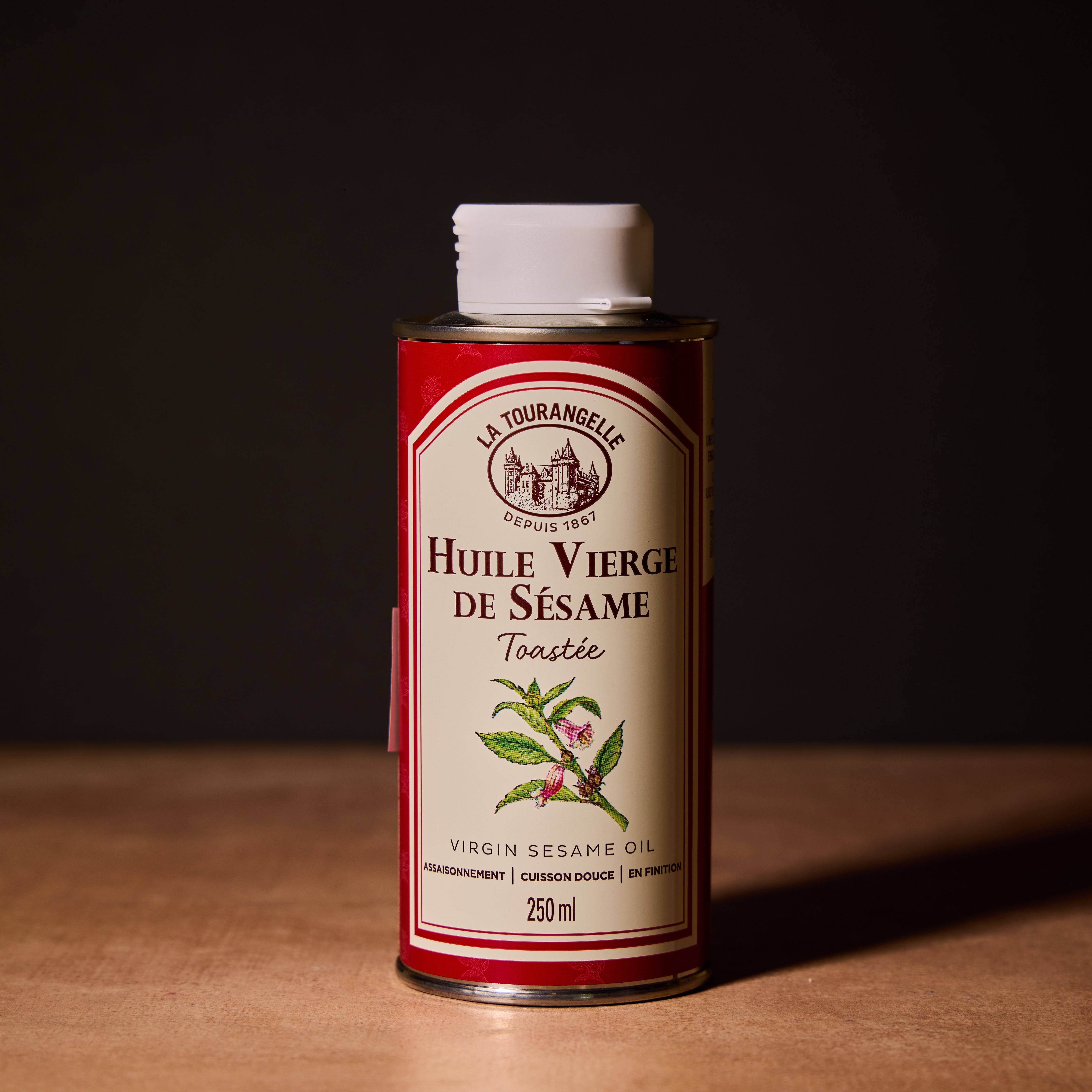 La Tourangelle Sesame Oil 250ml Tin. Olives&Oils(O&O)